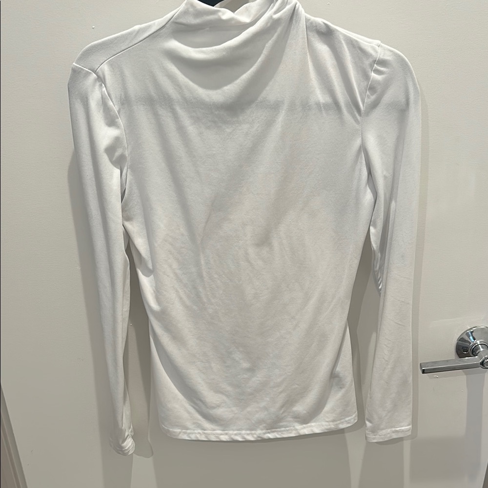 White Long Sleeve Women's Top
